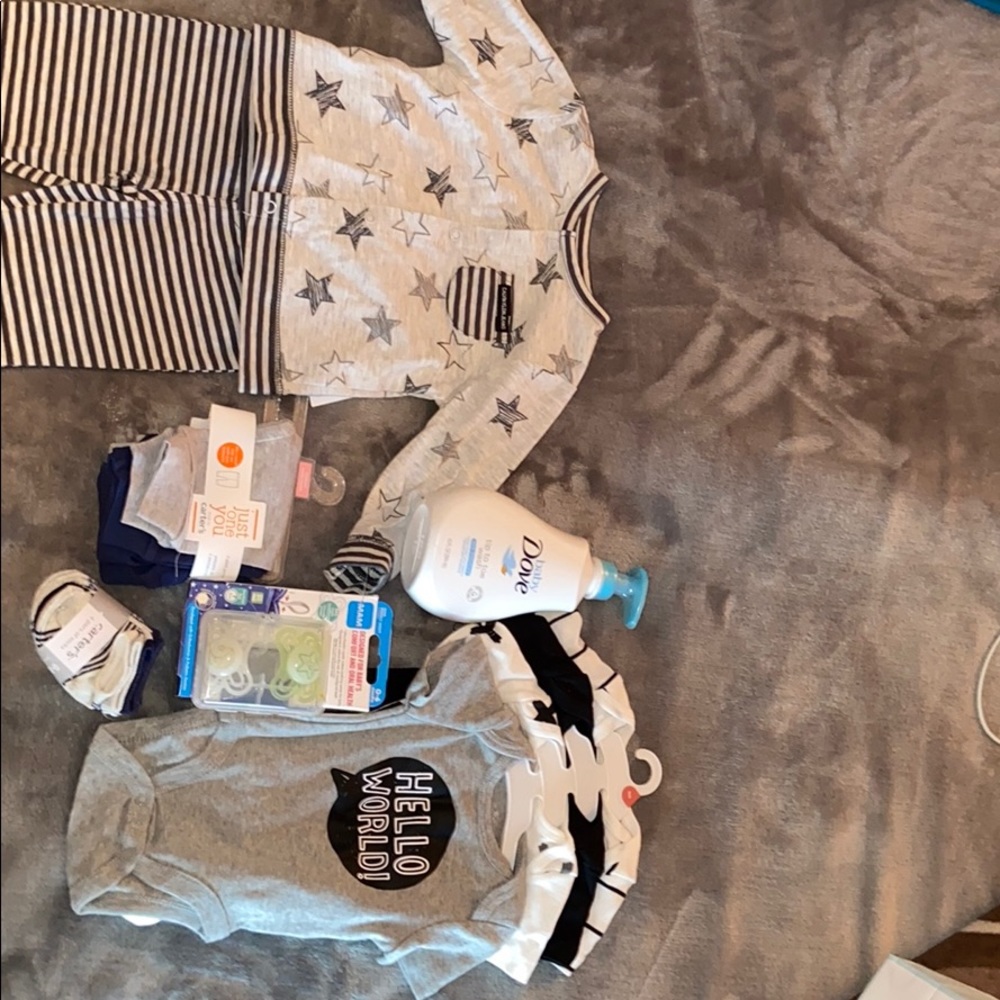 Baby boy care package